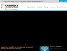 Tablet Screenshot of connectsource.org